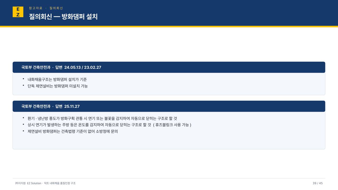 덕트 내화채움 발표자료 (VER14) p39